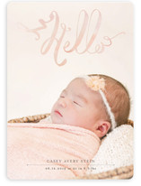 Hello Baby Birth Announcements