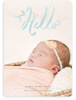 Hello Baby Birth Announcements