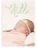 Hello Baby Birth Announcements