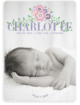 New Bloom Birth Announcements