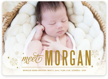 Bursting with Joy Birth Announcements