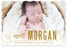 Bursting with Joy Birth Announcements