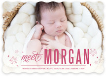 Bursting with Joy Birth Announcements