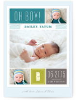 Modern Album Birth Announcements