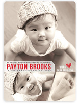 Proud Adoption Birth Announcements