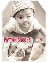 Proud Adoption Birth Announcements