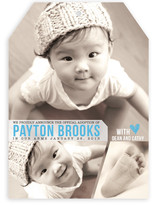 Proud Adoption Birth Announcements