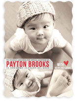 Proud Adoption Birth Announcements