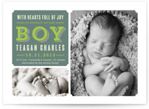 Full of Joy Birth Announcements