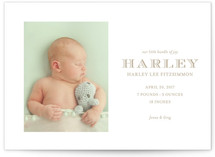 Nantucket Birth Announcements