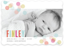 Confetti Birth Announcements