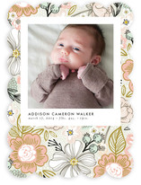 Simple Snapshot Birth Announcements