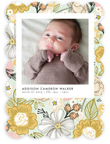 Simple Snapshot Birth Announcements