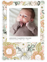 Simple Snapshot Birth Announcements