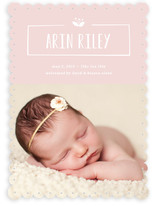 Nameplate Birth Announcements