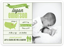 Introduced by Infographic Birth Announcements