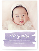 Sweet Splash Birth Announcements