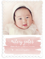Sweet Splash Birth Announcements