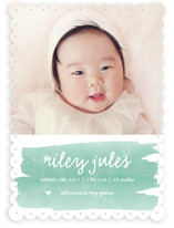 Sweet Splash Birth Announcements