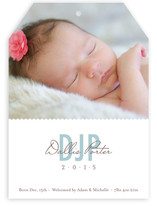 Mattson Monogram Birth Announcements