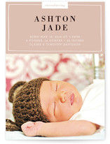 Fresh Start Birth Announcements