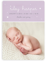 Riley Star Birth Announcements