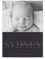Uptown Birth Announcements