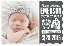 Weights and Measures Birth Announcements
