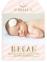 Chic Debut Birth Announcements