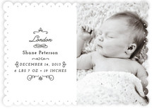 Beautiful Baby Birth Announcements
