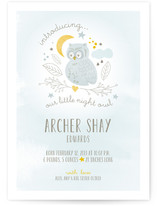 Night Owl Birth Announcements