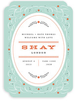 Vintage Charm Birth Announcements