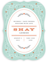 Vintage Charm Birth Announcements