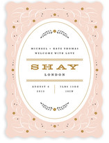 Vintage Charm Birth Announcements