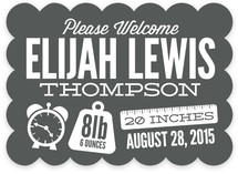 Weights and Measures Birth Announcements