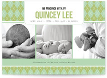 Argyle Welcome Birth Announcements