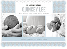 Argyle Welcome Birth Announcements
