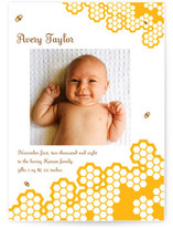 Baby Bee Birth Announcements