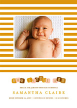 Blocks Birth Announcements, by Oscar+Emma Design