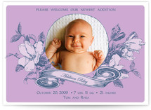 Bloom Birth Announcements