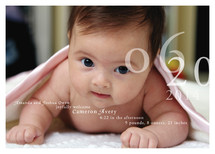 Belle Memoire Birth Announcements, by Helena Seo Design