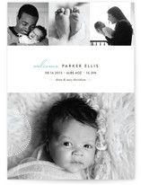 chic baby Birth Announcements