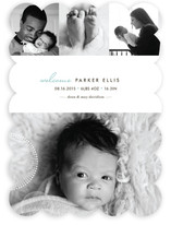 chic baby Birth Announcements