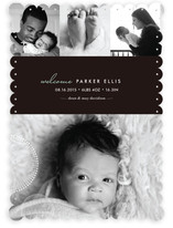 chic baby Birth Announcements