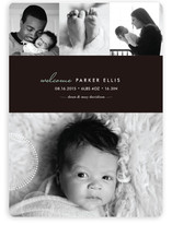 chic baby Birth Announcements