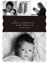 chic baby Birth Announcements