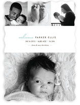 chic baby Birth Announcements