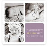 Checkers Birth Announcements