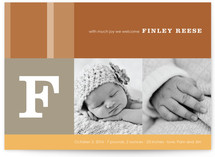 Elliott Stripe Birth Announcements