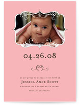 Garden Feast Birth Announcements